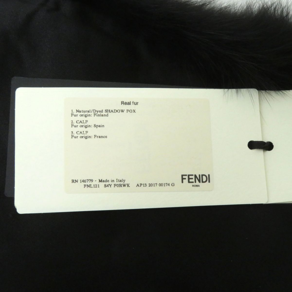 楽天市場】未使用品☆正規品 FENDI フェンディ FNL121 ロゴ