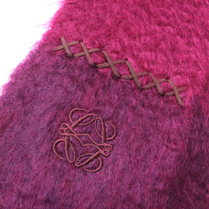 楽天市場】美品☆正規品 LOEWE ロエベ アナグラム刺繍入り モヘア混  