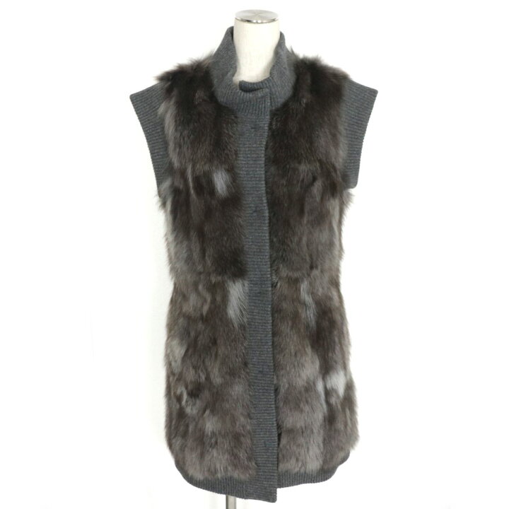 楽天市場】極美品▽KB furs SAGA FURS FOX サガフォックス×カシミヤ100 