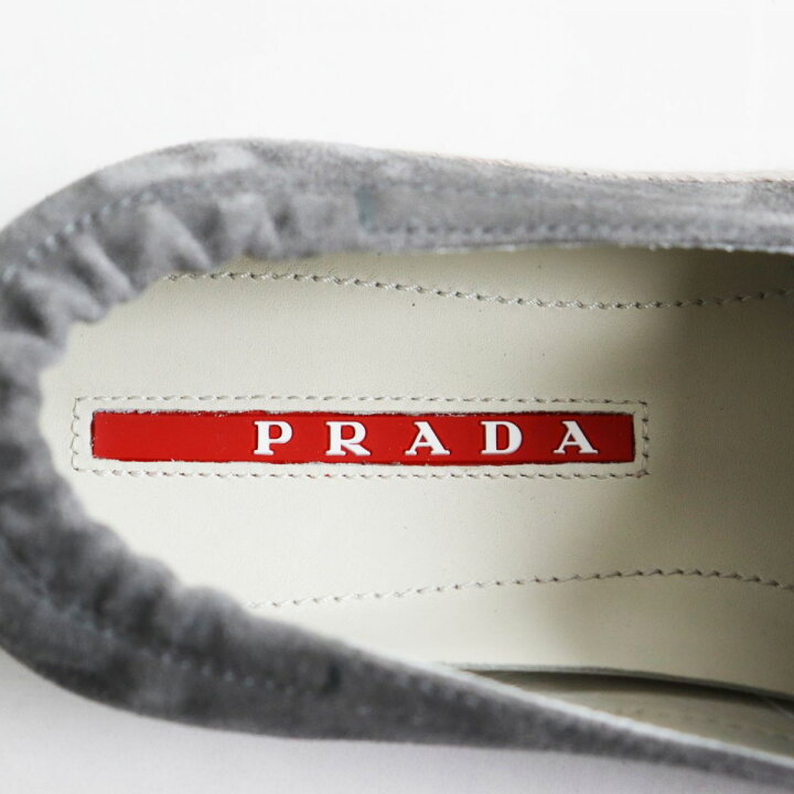 楽天市場】未使用品○PRADA プラダ 4D2363 スウェードレザー 