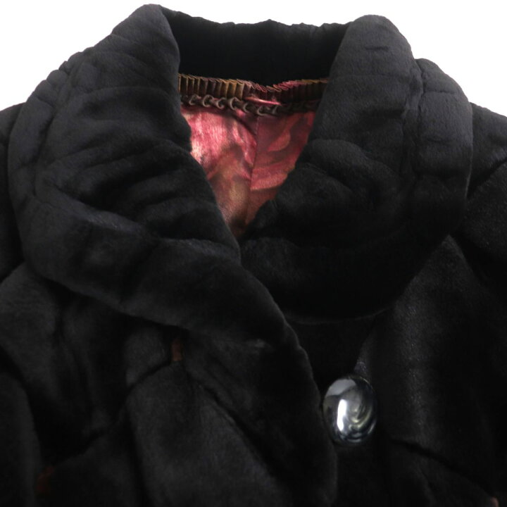 楽天市場】極美品▽SAGA MINK サガシェアードミンク 裏地総柄 本毛皮  