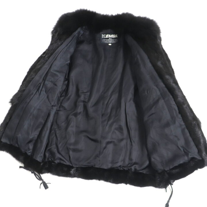 楽天市場】美品▽EMBA エンバ MINK×FOX ミンク×フォックス 本毛皮 