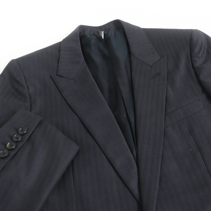 楽天市場】美品□Dior HOMME/ディオールオム ストライプ柄 ピークド 