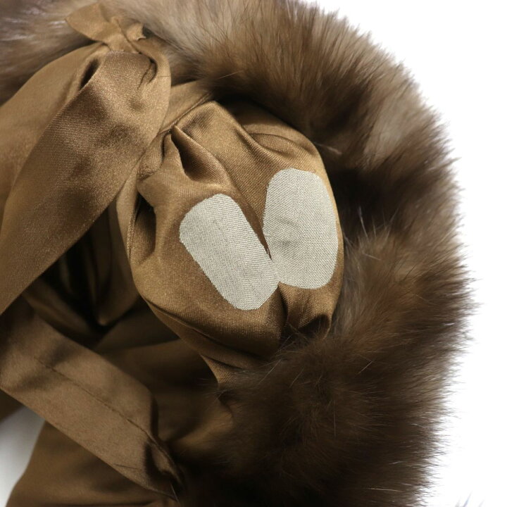 楽天市場】極美品▽SOBOL ソボル ロシアンセーブル 房付き 本毛皮大判  