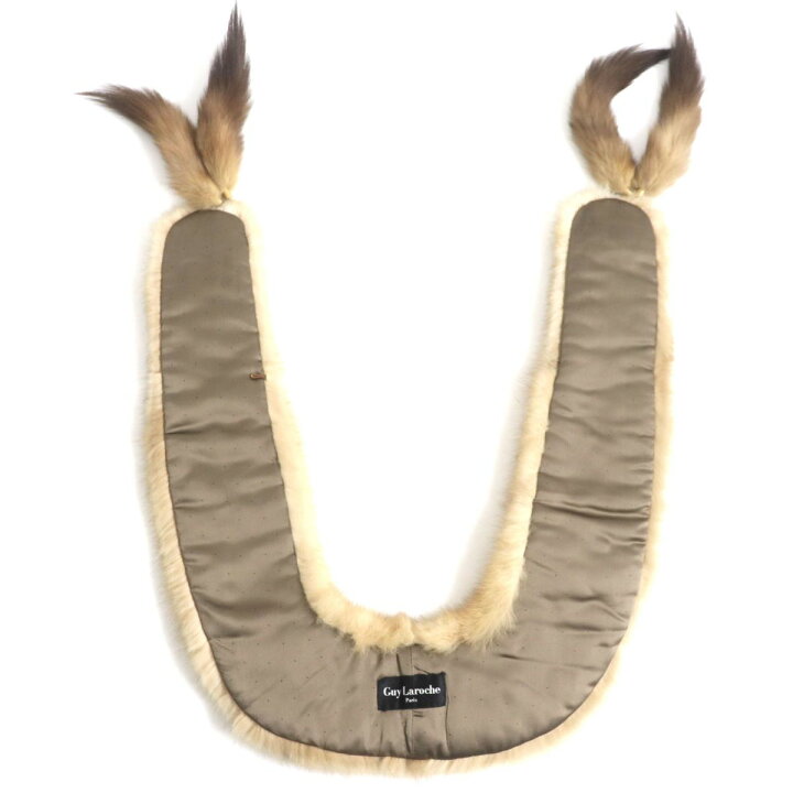 楽天市場】極美品▽Guy Laroche ギラロッシュ SABLE ロシアンセーブル  