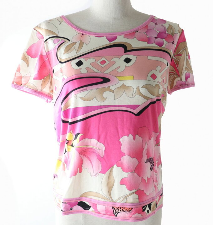 楽天市場】極美品☆正規品 レオナールファッション 0379135 花柄×総柄 
