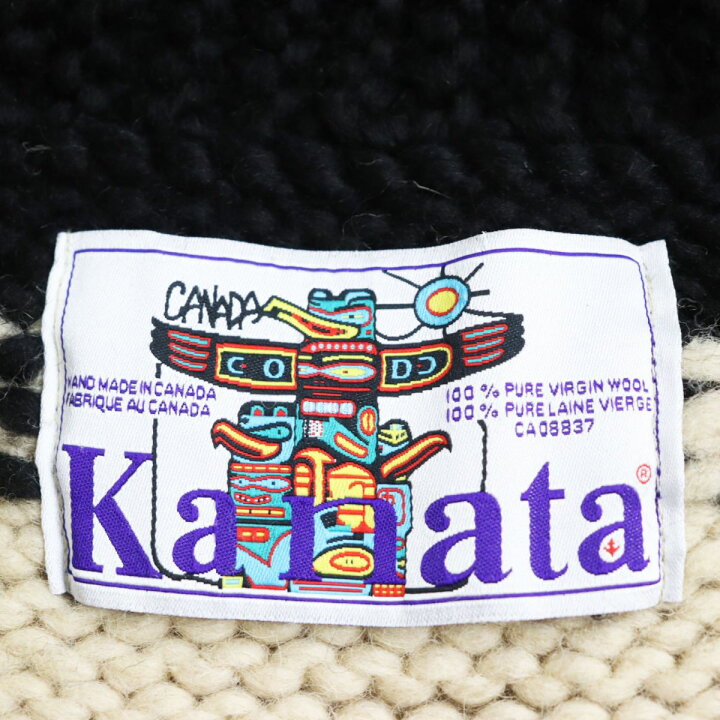 楽天市場】美品○KANATA カナタ ノルディック柄 くるみボタン付き 