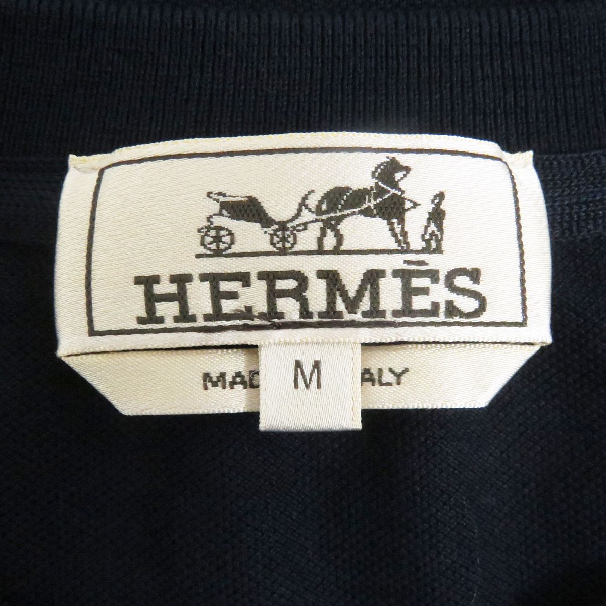 楽天市場】未使用品□23SS HERMES/エルメス Hロゴ刺繍 コットン100 
