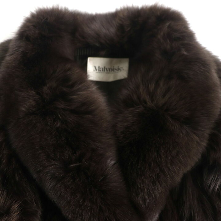 楽天市場】極美品▽Malvoisie マルボワジー FOX フォックス 本毛皮 