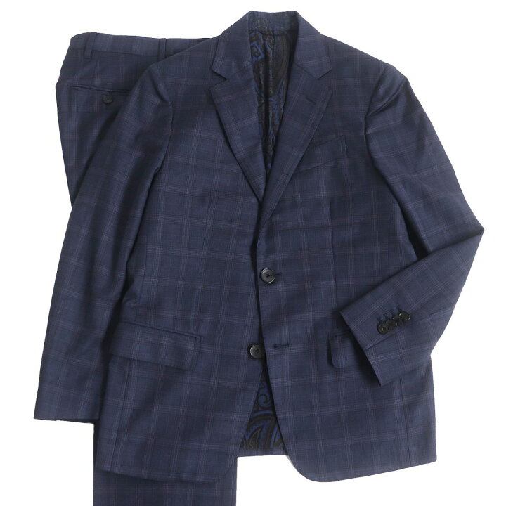 楽天市場】極美品□19AW ETRO/エトロ タータンチェック 裏ペイズリー柄 