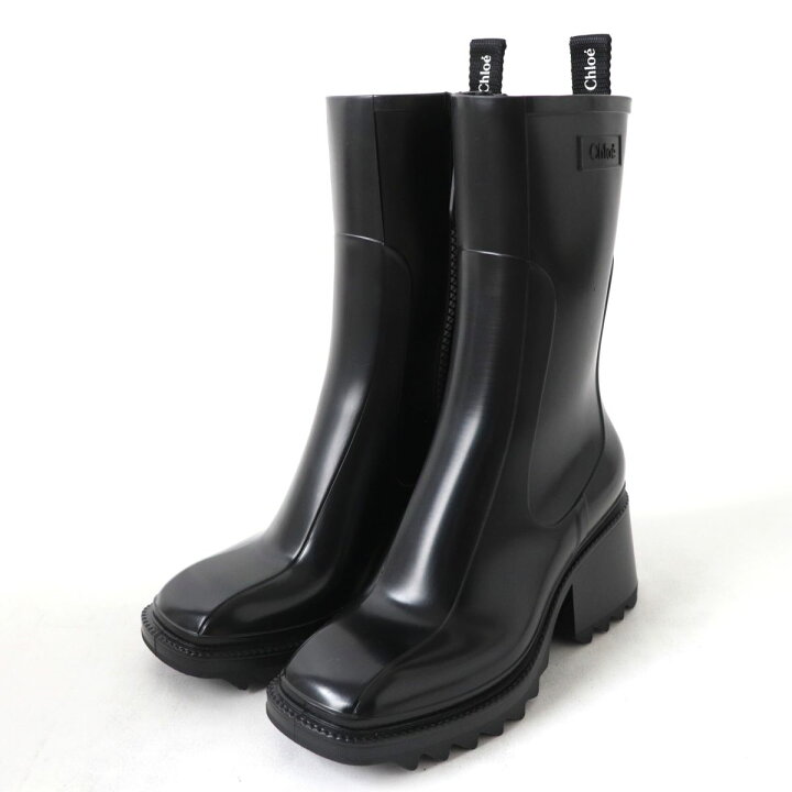 楽天市場】極美品☆ Chloe クロエ BETTY ベティ ロゴ入り サイドZIP 
