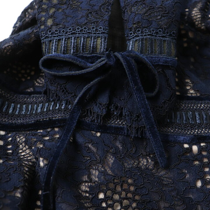 楽天市場】極美品☆正規品 TADASHI SHOJI タダシショージ ベロアリボン  