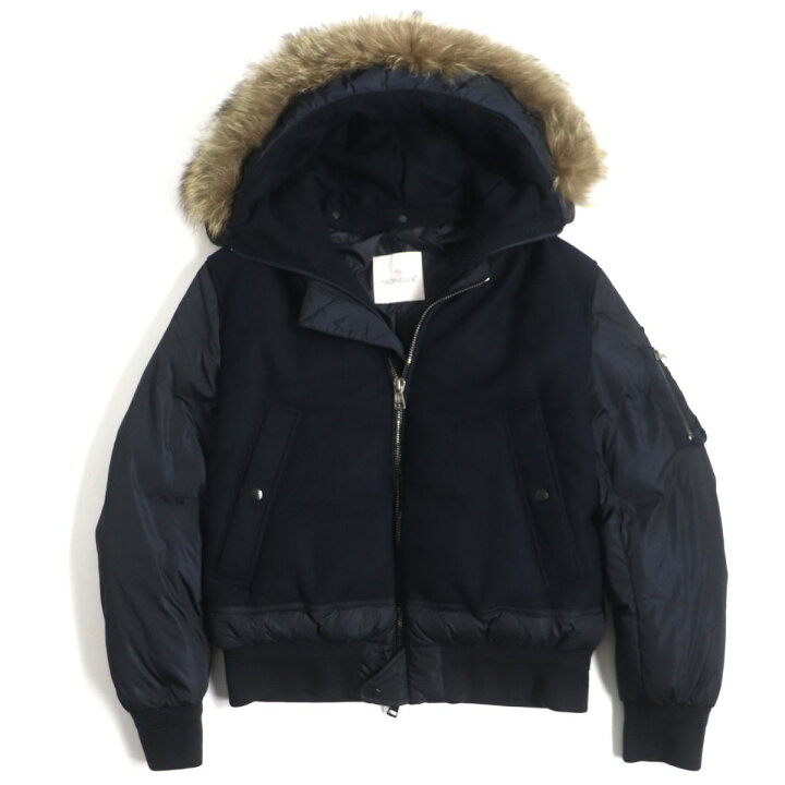 楽天市場】極美品▽MONCLER モンクレール MUSCADE ファー・フード 