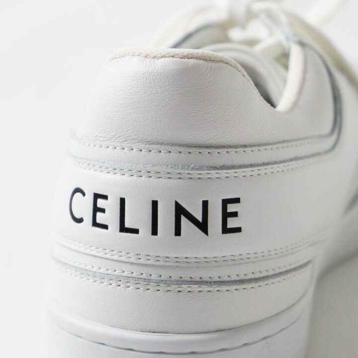 楽天市場】美品○CELINE セリーヌ TRAINER LOW LACE UP SNEAKER 34922 