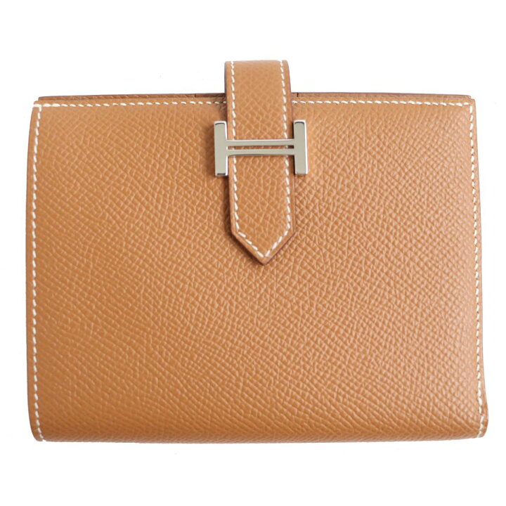 楽天市場】極美品△HERMES エルメス ベアンコンパクト ヴォーエプソン 