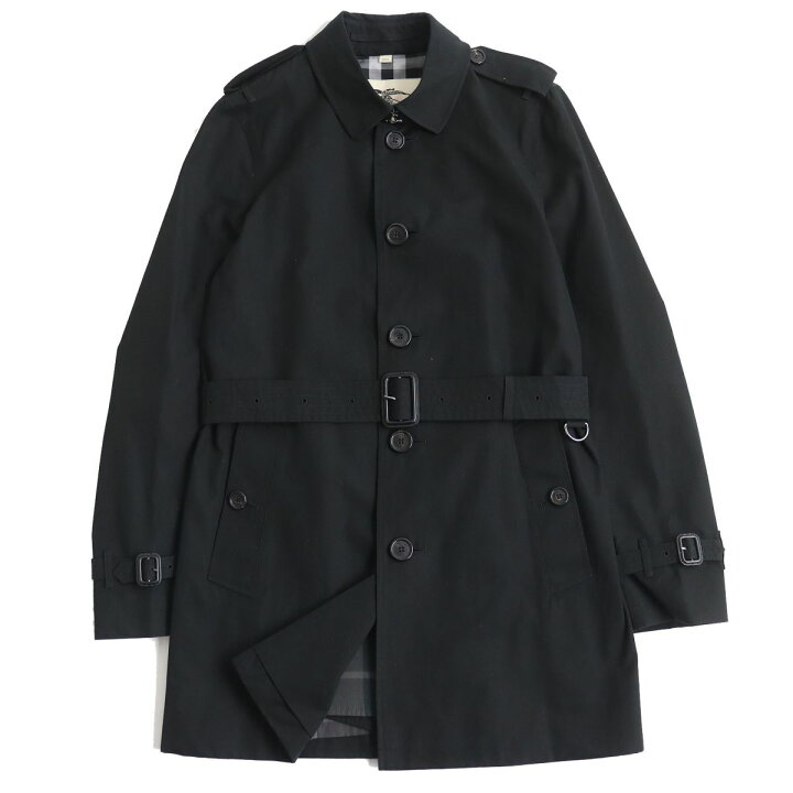 楽天市場】美品△正規品 バーバリーロンドン 裏地チェック ロゴボタン  