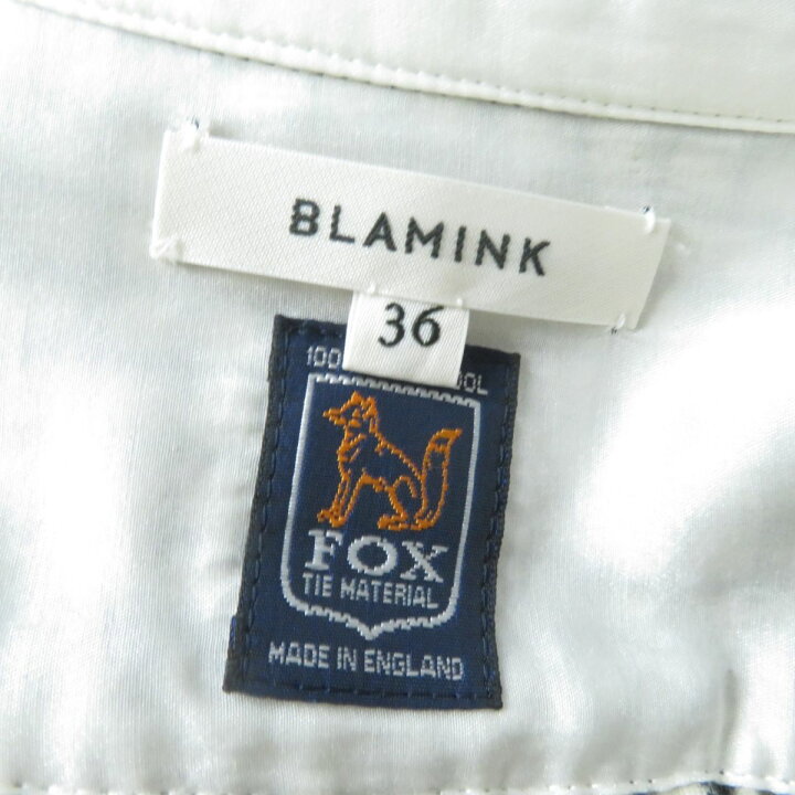 楽天市場】極美品☆正規品 BLAMINK ブラミンク 格子柄 ウール100  