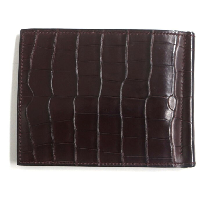 楽天市場】良品▽HERMES エルメス ポーカー GM アリゲーターマット 