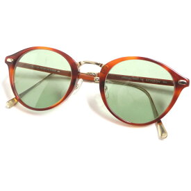 美品▼OLIVER PEOPLES WEST オリバーピープル OP-505 STINSON チタニウム マーブル柄 サングラス/アイウェア クリアブラウン 47□22-145【中古】