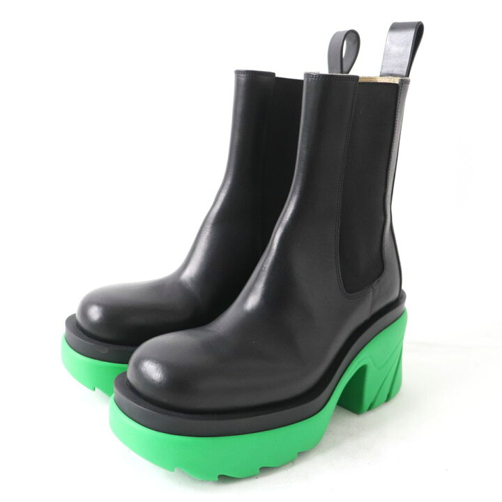 楽天市場】美品☆ボッテガヴェネタ フラッシュ レザー チェルシー  