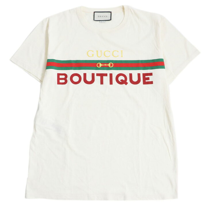 楽天市場】極美品□GUCCI/グッチ 615044 BOUTIQUE ウェブライン ロゴ 