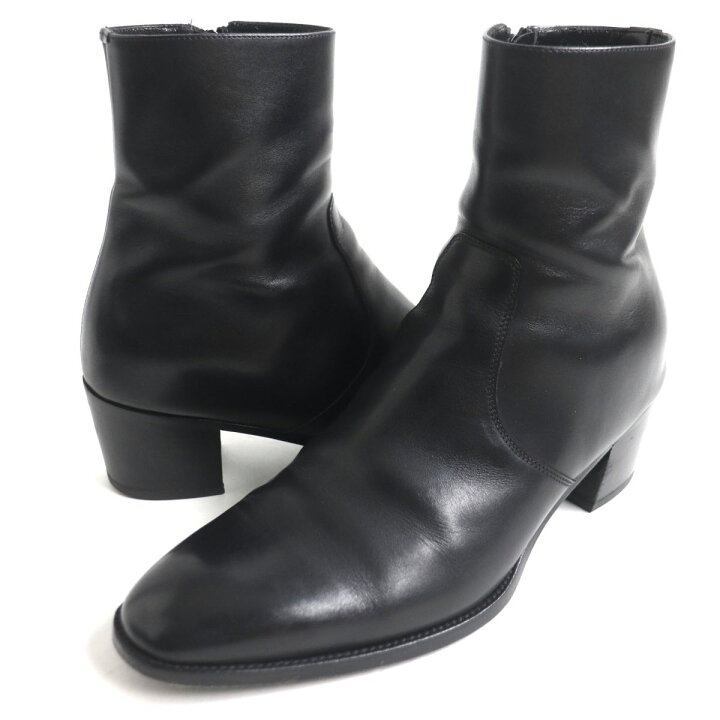 極美品】サンローラン ワイアット60 ヒールブーツ 442258 サイズ40 