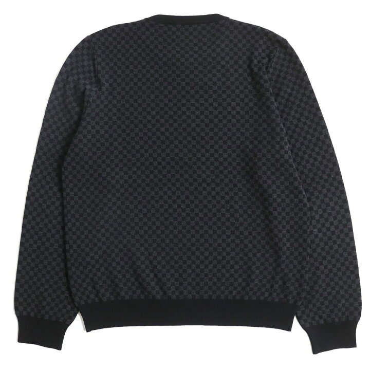 楽天市場】美品△LOUIS VUITTON ルイヴィトン ダミエ柄 ラウンドネック 