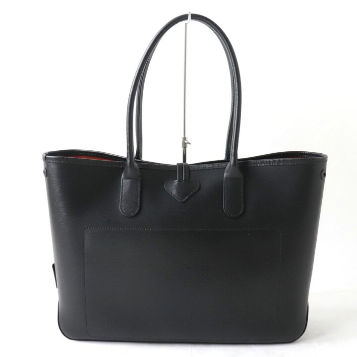 楽天市場】極美品☆LONGCHAMP ロンシャン ロゾ オールレザー ロゴ入り  