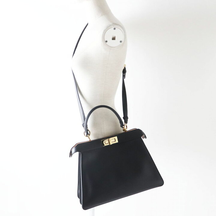 楽天市場】極美品◎FENDI フェンディ 8BN321 ピーカブー アイシーユー 