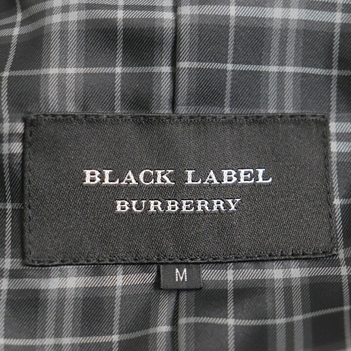 楽天市場】極美品○BURBERRY BLACK LABEL バーバリーブラックレーベル 