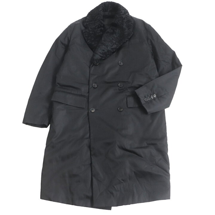 楽天市場】極美品□2019年製 PRADA/プラダ 襟カラクールラム 裏  