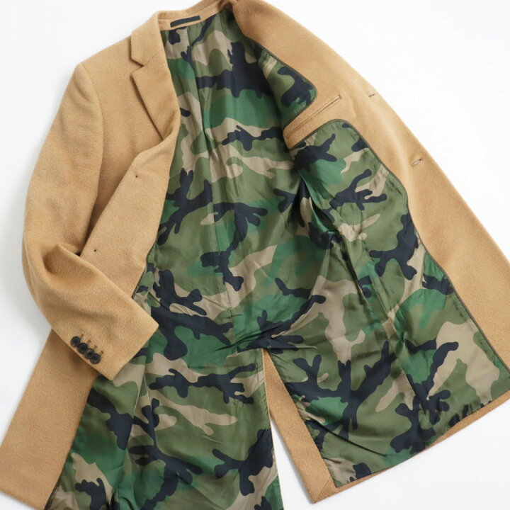 楽天市場】極美品○VALENTINO ヴァレンティノ キャメル100％ 裏地 