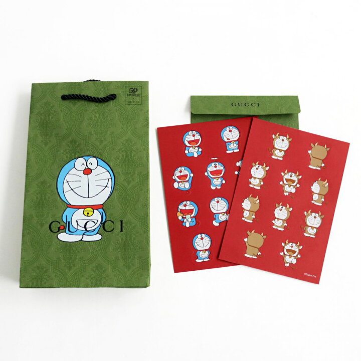 楽天市場】未使用品○GUCCI グッチ×ドラえもん 616036 ロゴプリント 