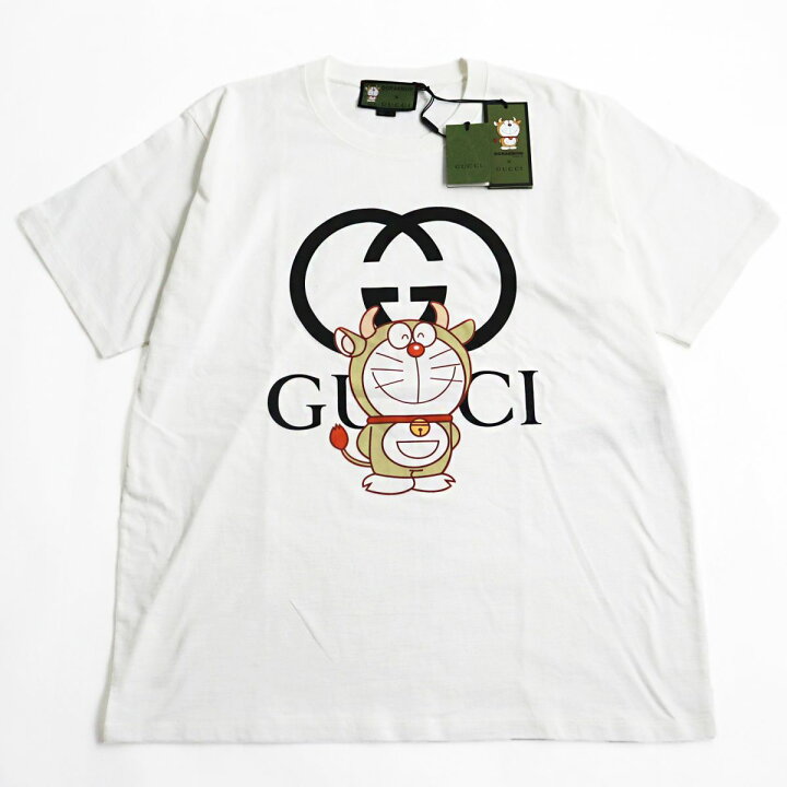 楽天市場】未使用品○GUCCI グッチ×ドラえもん 616036 ロゴプリント  