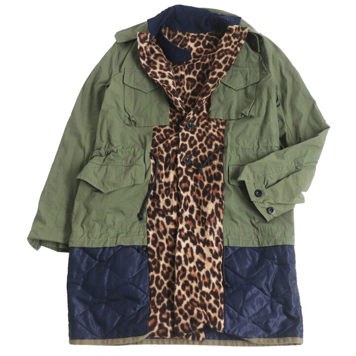 楽天市場】美品□20AW sacai/サカイ 20-02391M レオパード ドッキング 