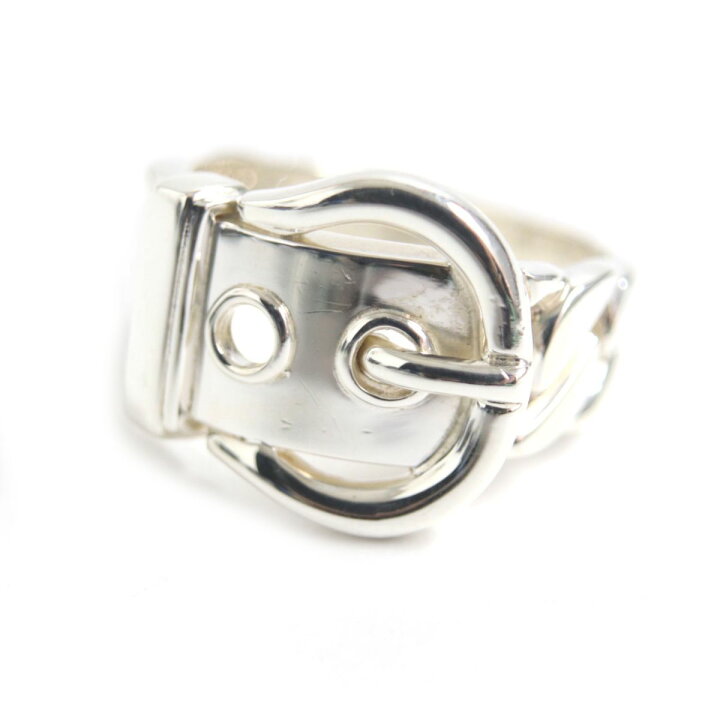 楽天市場】極美品▽HERMES エルメス ブックルセリエ リング/指輪  