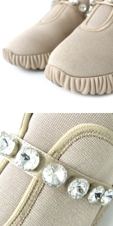 楽天市場】極美品△MIUMIU ミュウミュウ 5S376D クリスタルスタッズ  