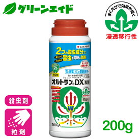 ＼1/24(土)20時開始！先着限定全品7%OFFクーポン発行中！／殺虫剤 オルトランDX粒剤 200g 住友化学園芸 野菜 花 家庭菜園 園芸 アブラムシ 応援