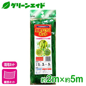 \明日開催!全品ポイント3倍キャンペーン実施予定!/園芸用ネット 野菜すくすくネット 2×5m マツモト 誘引ネット 家庭菜園 園芸 ガーデニング 初心者向け ビギナー向け