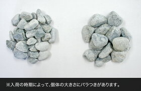 銀晶玉砂利/シルバースプレッド/3cm