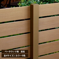 ベータウッド 専用アルミ支柱 樹脂製フェンス 目隠しフェンス 木目調フェンス ディーズガーデン