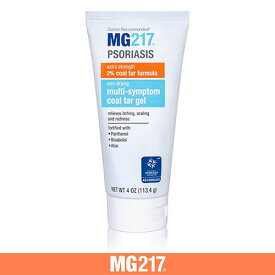 【追跡可能海外メール便】MG217 Non-Drying Multi-Symptom 2% Coal Tar Psoriasis Gel 4oz Tube　MG217 乾癬　ジェル　113.4g　かゆみ　乾燥　