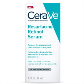 【追跡可能海外メール便】　CeraVe Resurfacing Retinol Serum 1oz 30ml セラヴィ リサーフェイシング レチノールセラム 美容 スキンケア 美容液 肌荒れ 【送料無料】
