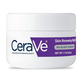 【追跡可能海外メール便】CeraVe Skin Renewing Night Cream 1.7oz セラヴィ　肌の再生をサポート　ナイトクリーム 美容 スキンケア 美容液 肌荒れ 【送料無料】