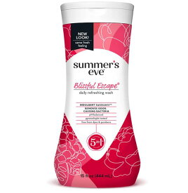 【エクスプレス便】Summer’s Eve BlissfulEscape Daily Refreshing Feminine Wash,pH balanced, 15ozサマーズイブ ブリスフル エスケープデイリー リフレッシング フェミニンウォッシュ pHバランス 444ml