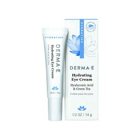 【追跡可能海外メール便】【DERMA-E】DERMA-E Hydrating Eye Cream Firming and Lifting Hyaluronic Acid Treatment 0.5oz/ 14g ダーマイー アイクリーム リフティング