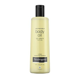 【エクスプレス便】Neutrogena Body Oil Light Sesame Formula Dry Skin Moisturizer & Hydrating Body Massage Oil Nourishing Bath Oil for Sheer Moisture 16 oz ニュートロジーナ ボディオイル ライト セサミ 473ml