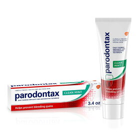 【追跡可能海外メール便】 Parodontax Toothpaste for Bleeding Gums Gingivitis Treatment and Cavity Prevention Clean Mint 3.4oz　パロドンタックス 防用歯磨き粉 クリーンミント