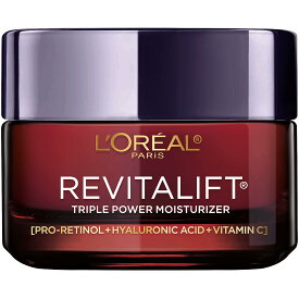 【追跡可能海外メール便】L'Oreal Paris Revitalift Triple Power Face Moisturize 1.7 ozロレアル パリ レヴィタリフト トリプル パワー フェイス モイスチャライザー 48g