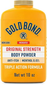 【エクスプレス便】Gold Bond Medicated Original Strength Body Powder 10 oz ゴールドボンド薬用オリジナルストレングスボディパウダー283g
